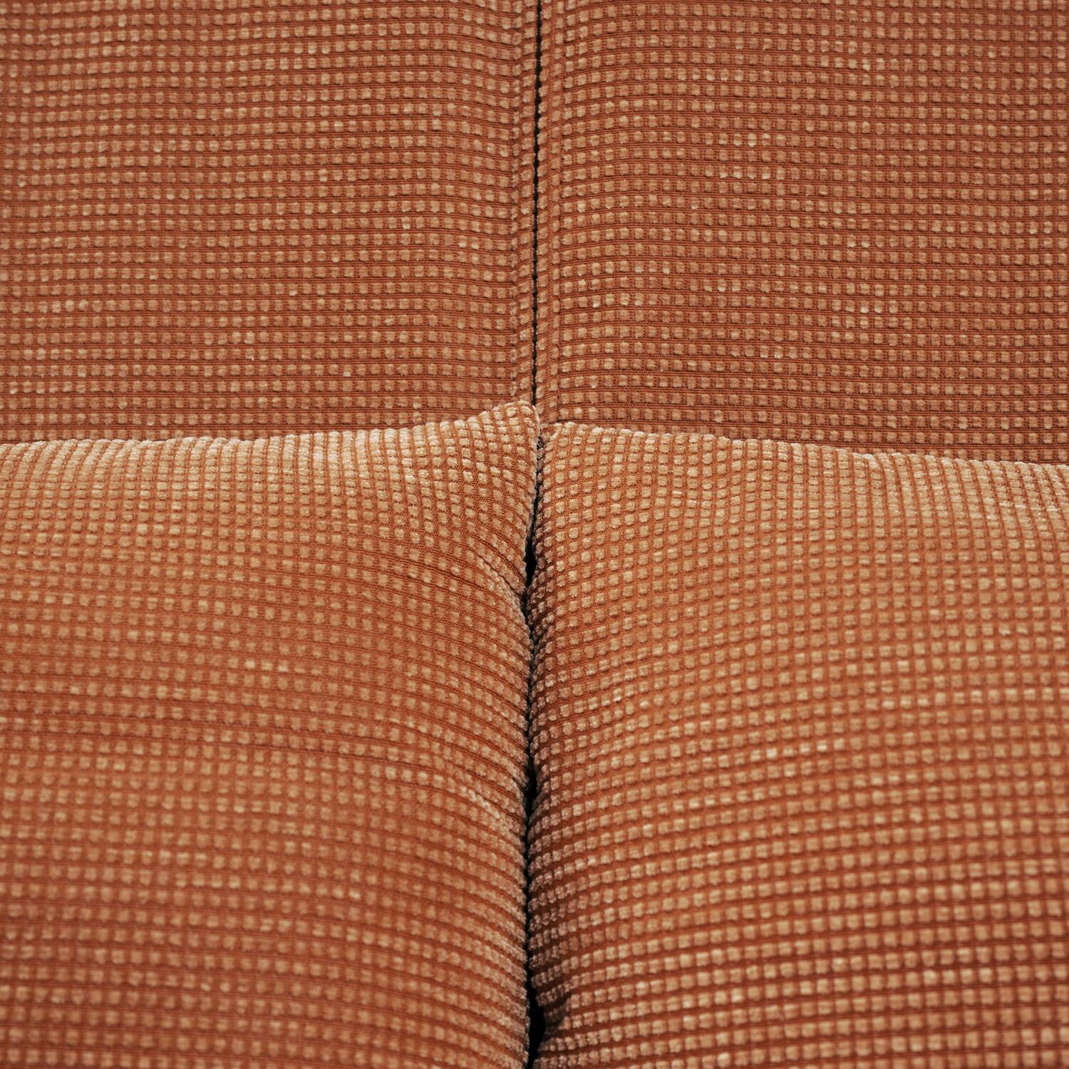 Sofa Maralunga Cassina Portovenere Vico Magistretti en pêche saumon.
