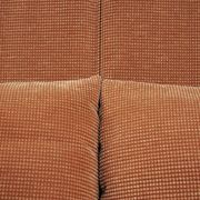 Cassina Portovenere Vico Magistretti wingback peach salmon  sofa Maralunga
