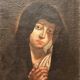 Virgin Mary painting on canvas from the 17th century anonymous 49 cm by 38 cm Italian school