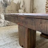 Workbench bench coffee table solid oak XXL