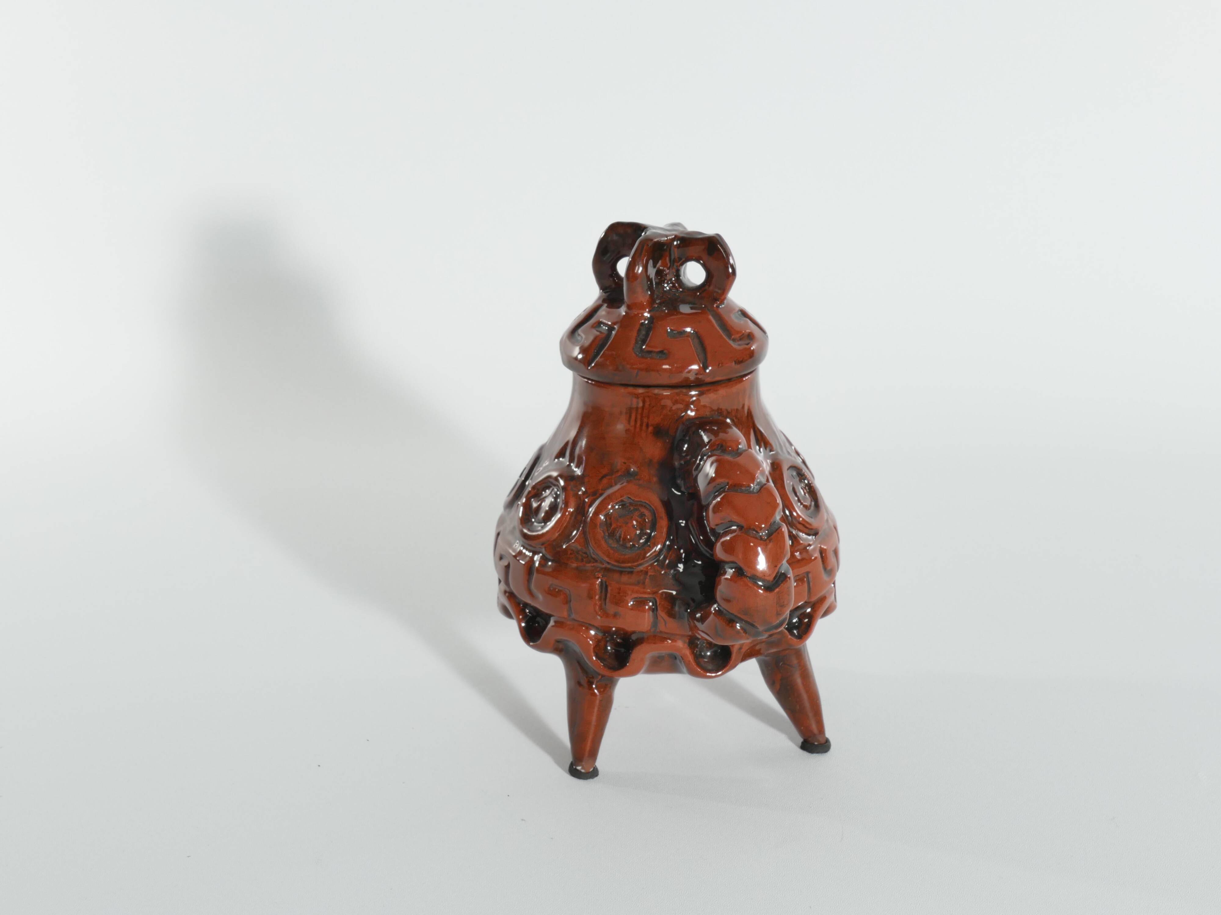 Vintage Playful Teapot with Crab-like Features by Allan Hellman Sweden 1982