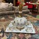 Empire style liqueur service, fly decoration