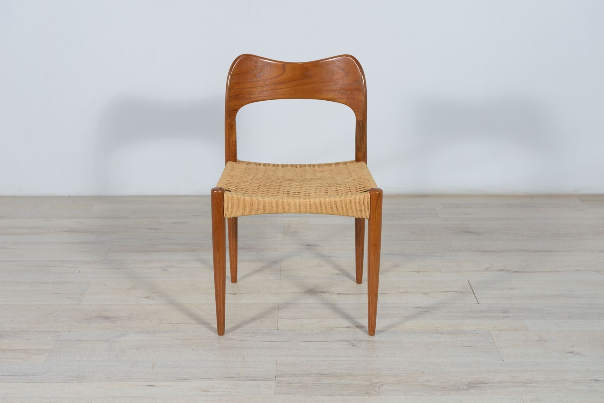 Danish Dining Chairs by Arne Hovmand-Olsen for Mogens Kold, 1960s, Set of 8