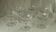 Antique faceted glass champagne coupes