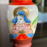 Japanese character decoration vase