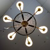 Lustre en laiton finlande 1950's