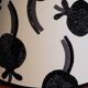 Vintage fabric lampshade Ikea 2005 design Sven Fristedt