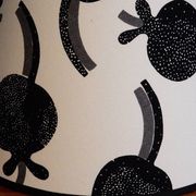 Vintage fabric lampshade Ikea 2005 design Sven Fristedt