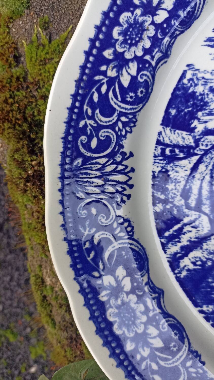 Ceramic serving dish by Boch