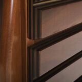 Set of Walnut Cabinets by Mobil Girgi