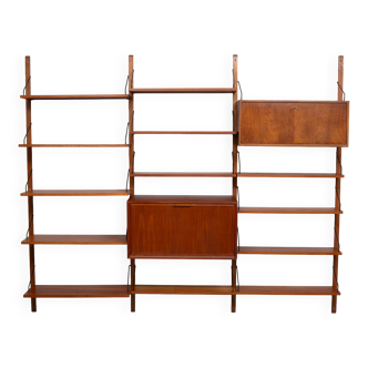 Poul Cadovius hanging Royal Wall System 1950s Denmark