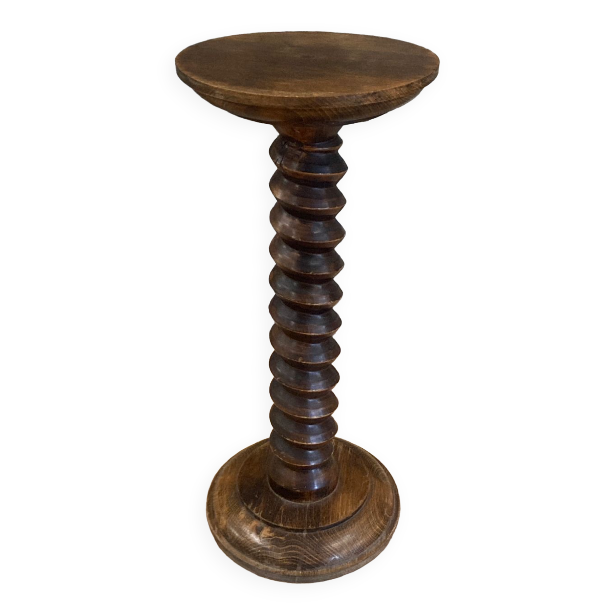 Twisted wooden column