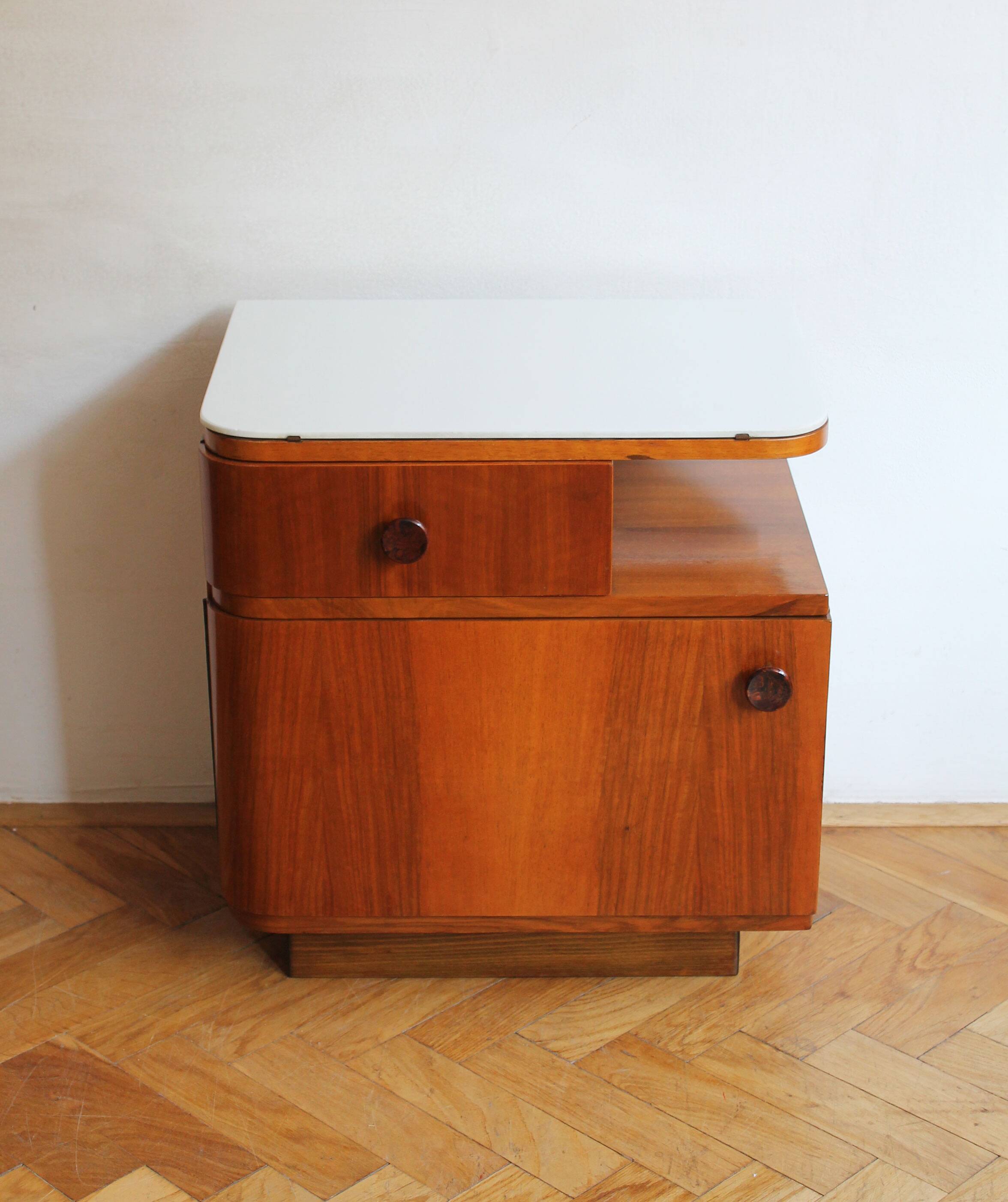 Pair of 1950s bedside tables