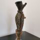 Vintage blown glass vase