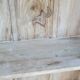 Wooden wardrobe with antique doors