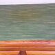 buffet Mado tray in green balatum