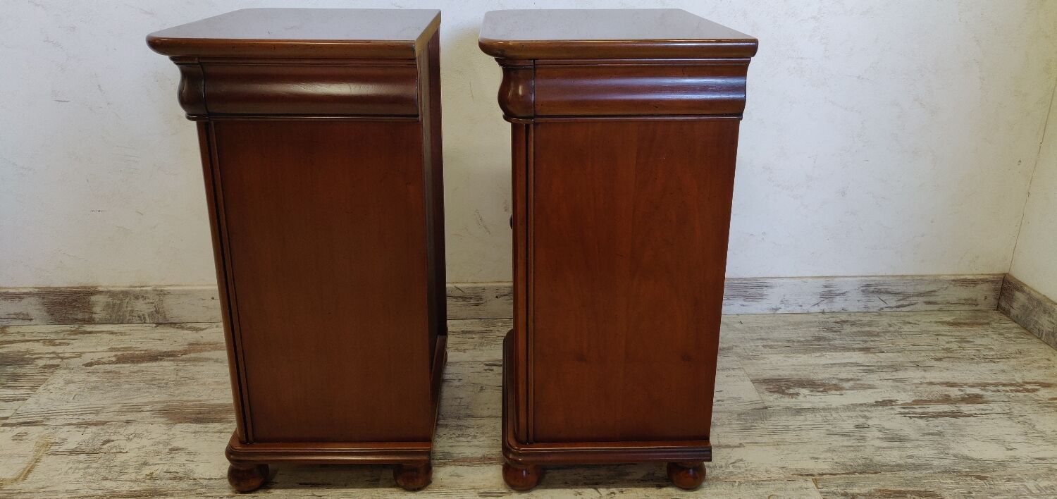 Cherry bedside tables