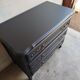 Commode vintage noire