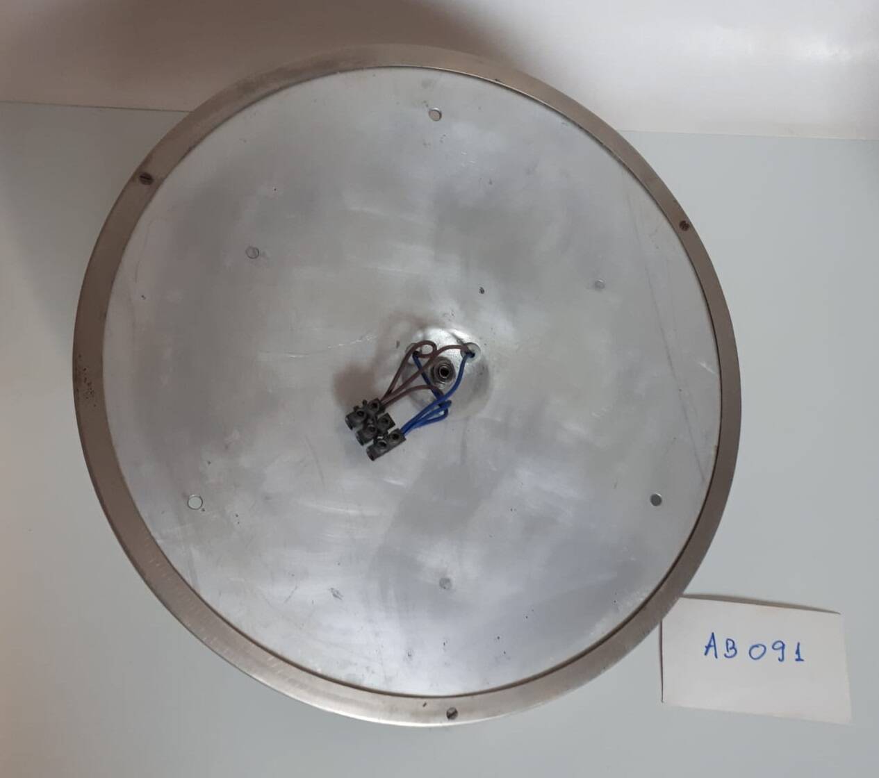 Large and magnificent Lucien Gau ceiling light -35cm