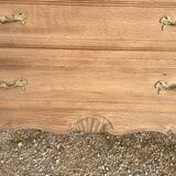 Louis XV style oak chest of drawers