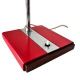 Italian desk lamp in wood and metal from the 1960s.