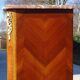 Louis XV library in rosewood marquetry