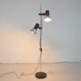 Lampadaire 2 spots ajustables 1980