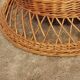 Round coffee table Wicker