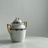 Sucrier en porcelaine de Limoges Vignaud.