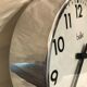 Brillie industrial clock 30 cm works vintage