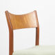 Chaises danoises en teck chaises L.H. Qvesehl, années 1960