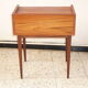 Vintage bedside table scandinavian style 60s