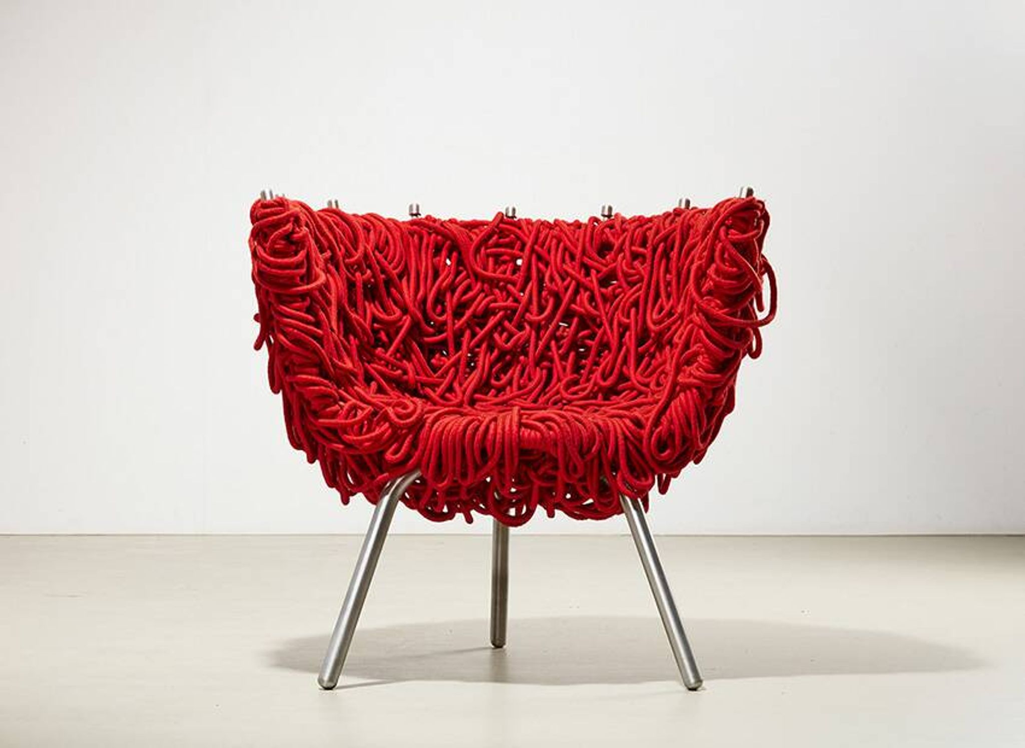 Fernando & Humberto Campana Vermelha Lounge Chair for Edra 1993/1998