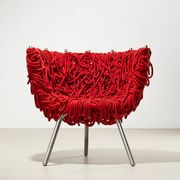 Fernando & Humberto Campana Vermelha Lounge Chair for Edra 1993/1998