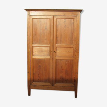 Armoire lingère en pitchpin, 19ème