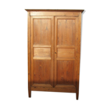 Wardrobe in pitchpin, 19th