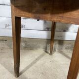 Oval old farmhouse table