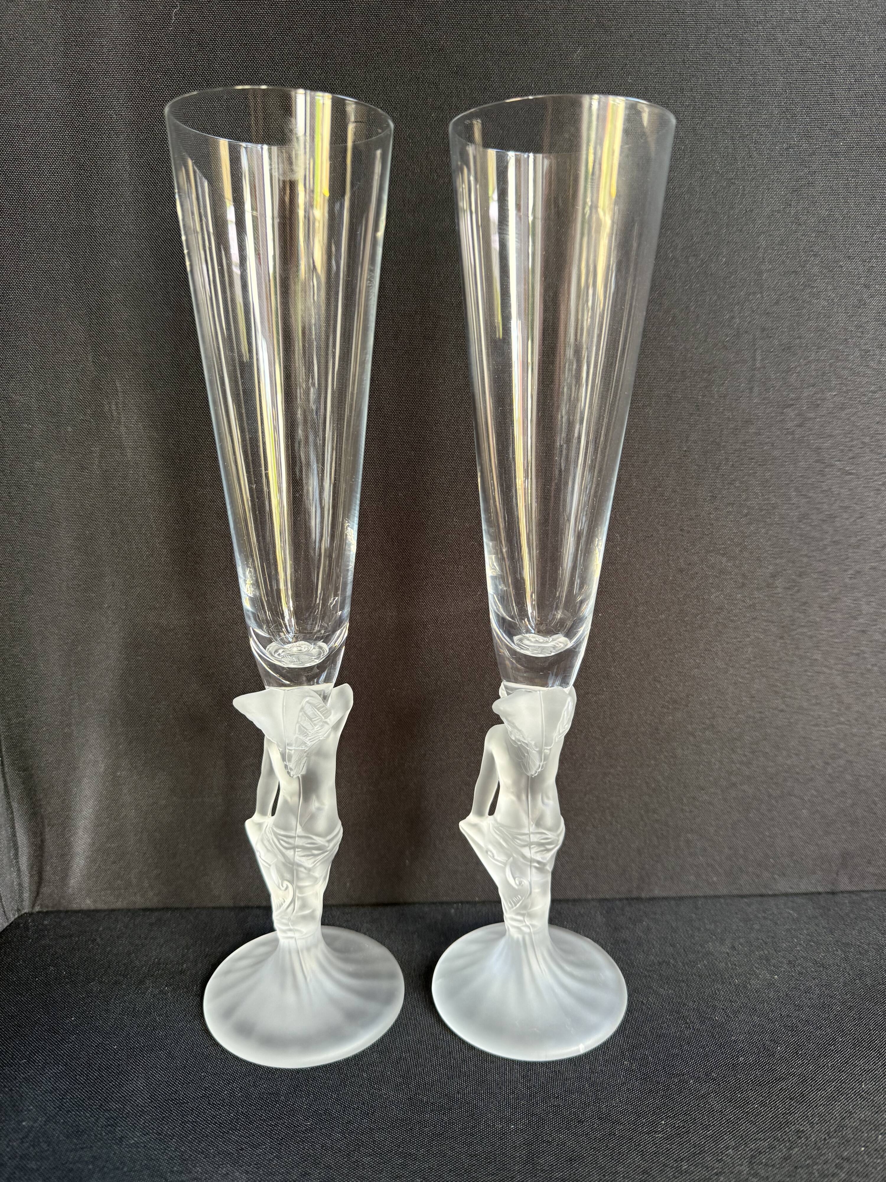 Flûtes à champagne Amour de Deutz