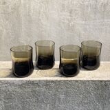 4 verres fumés années 70