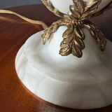 Alabaster column lamp from the 1960s