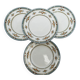 4 assiettes fromage salade Wedgwood