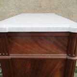 Louis XVI style secretary in mahogany, 19th century