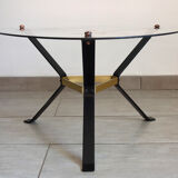 Vintage coffee table geometric decorations