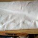 Dessus de lit en coton blanc  tissé , lit 1 place