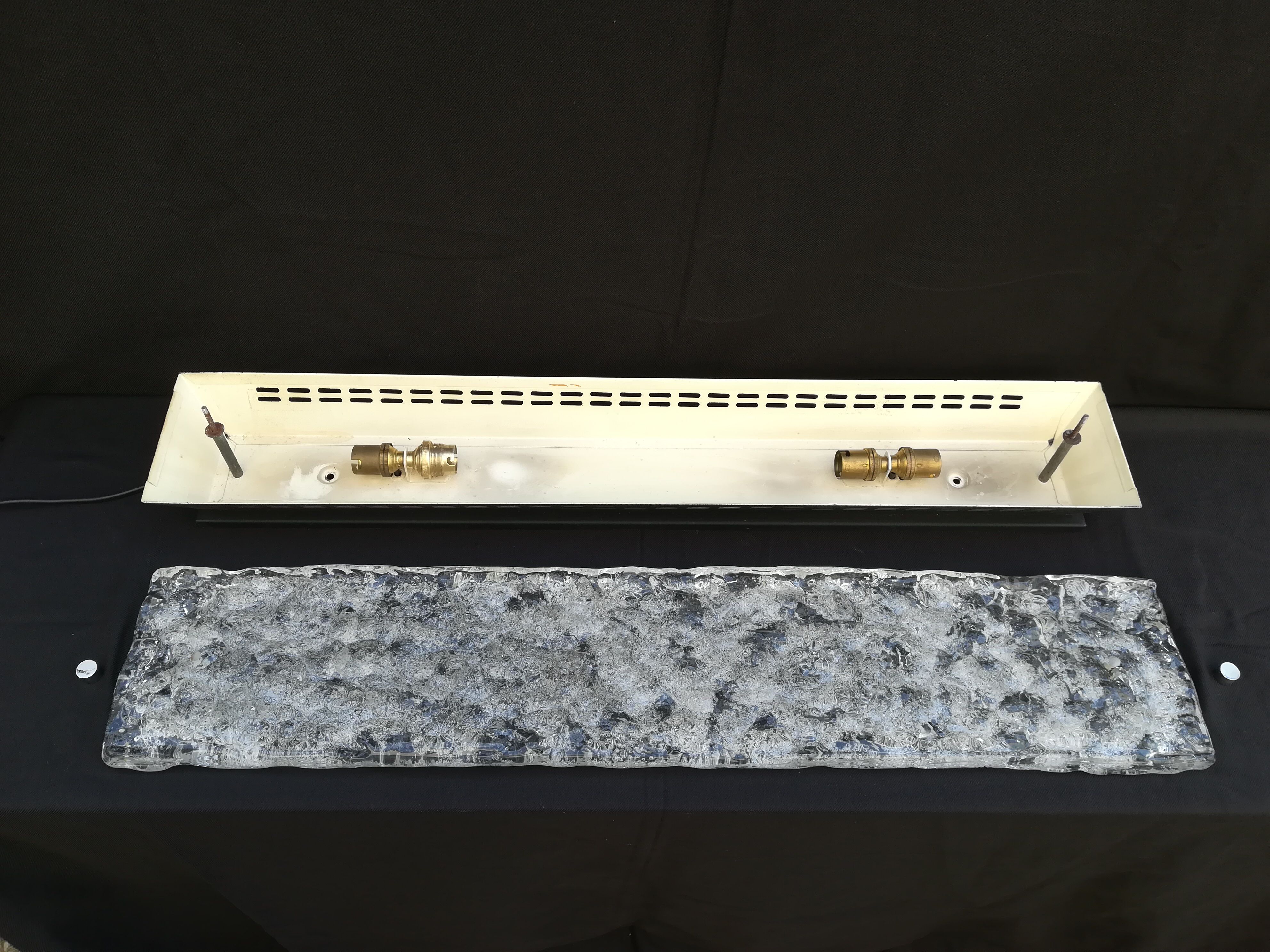 Murano glass sconces