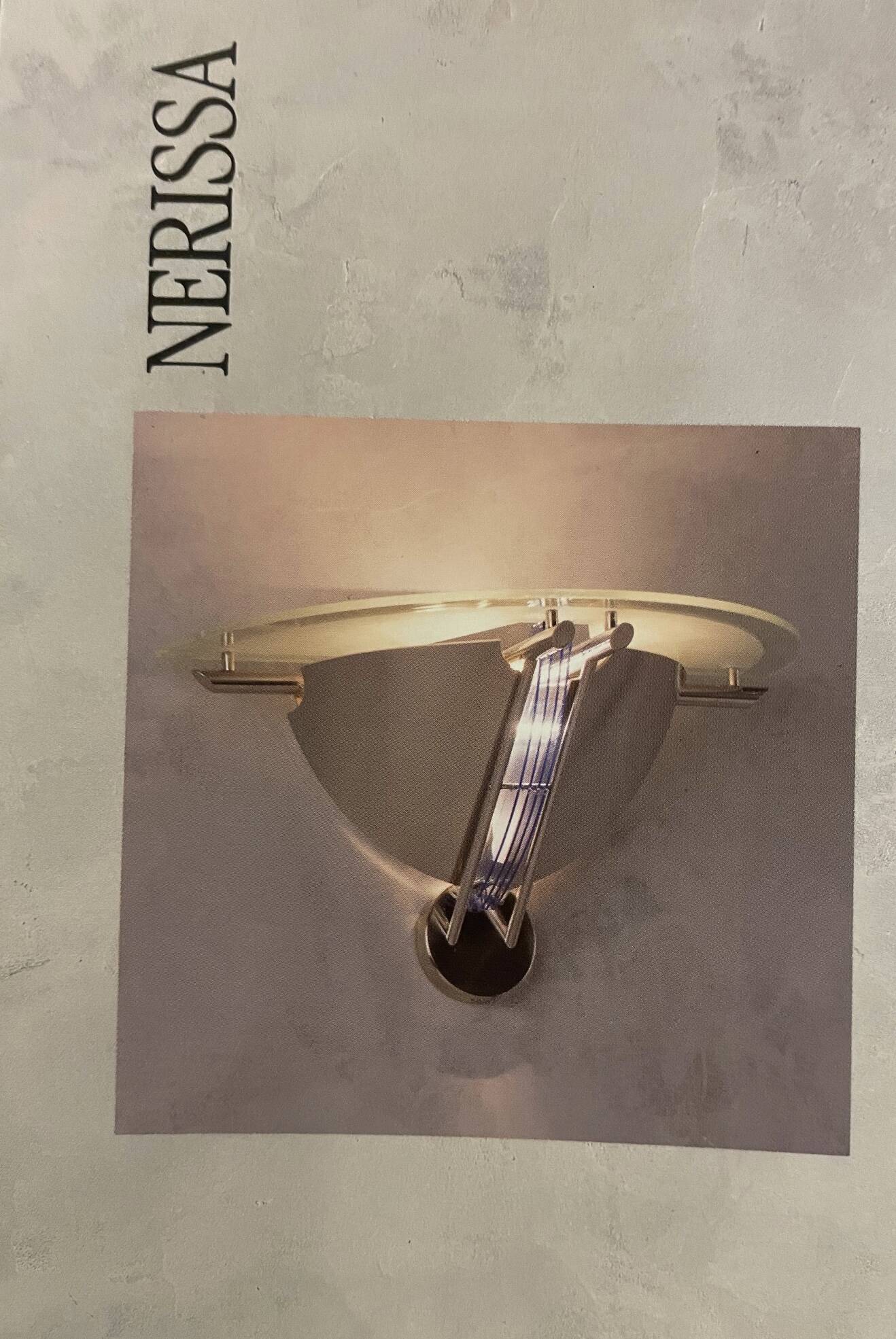 Postmodern wall lamp 1980