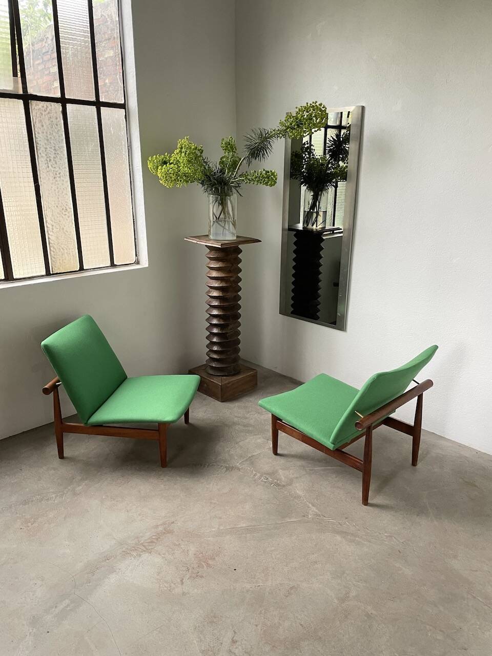 Pair of Finn Juhl Armchair model “Japan” France & Son