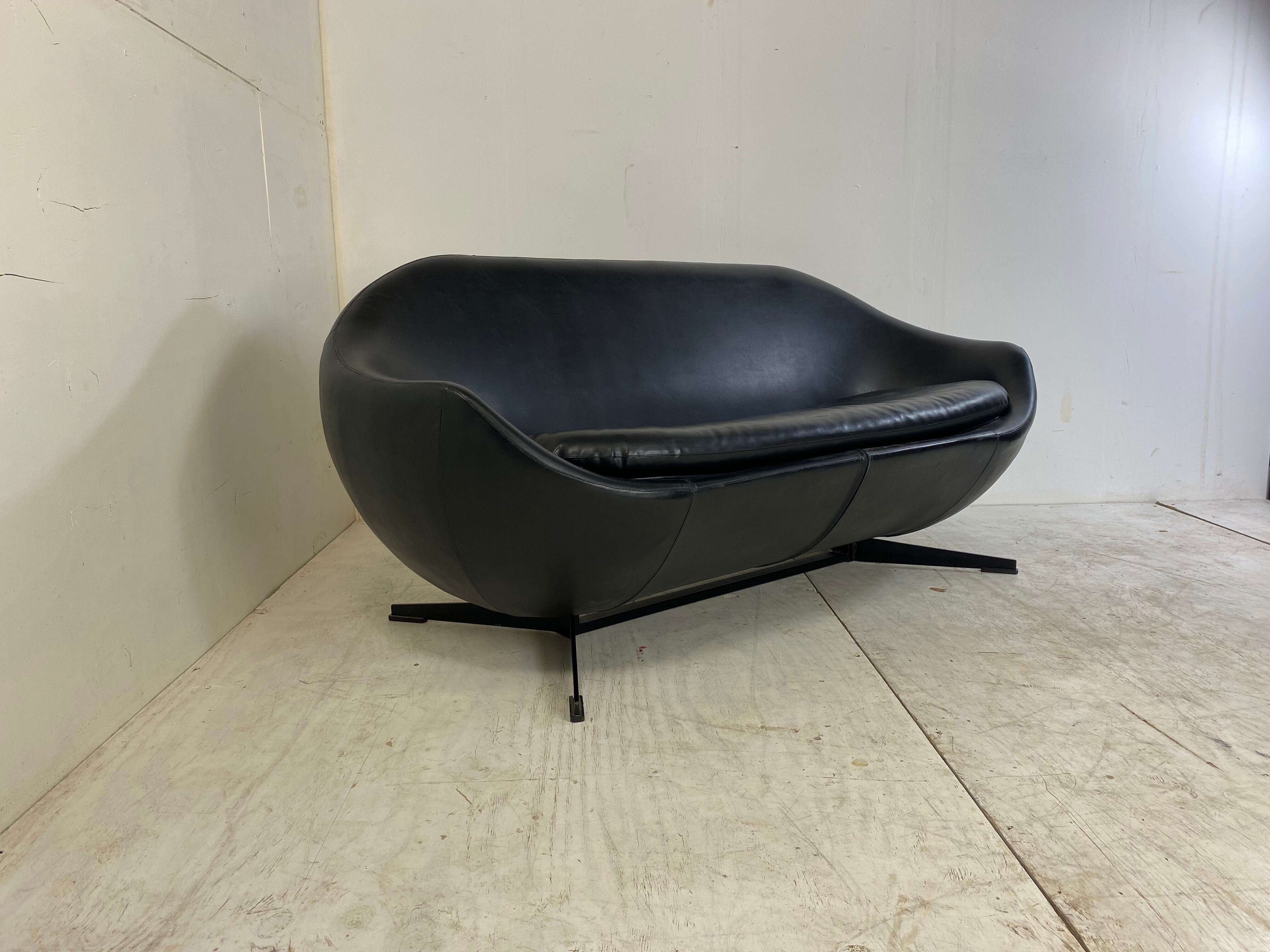 Mid-Century Space Age Sofa by Pierre Guariche for Meurop, 1960s
