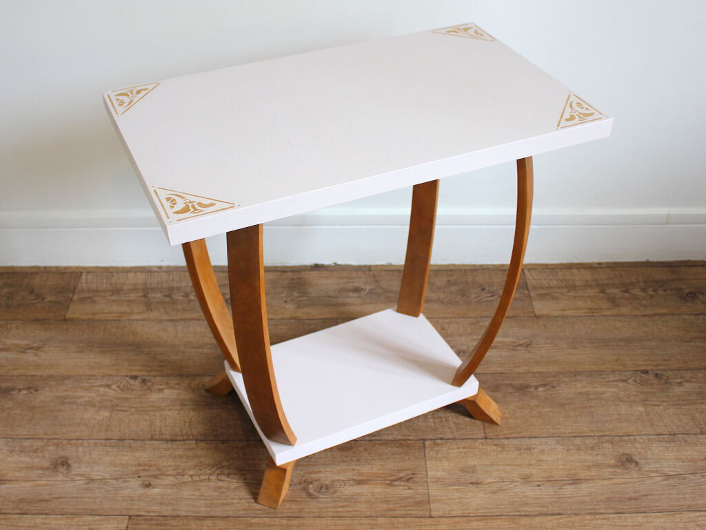 Art-Deco side table revamped