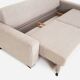 Sofa REJKIAVIK beige melange, Scandinavian design